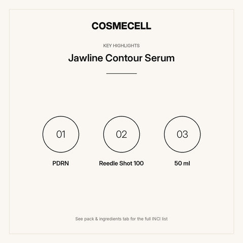 Jawline Contour Serum – key highlights