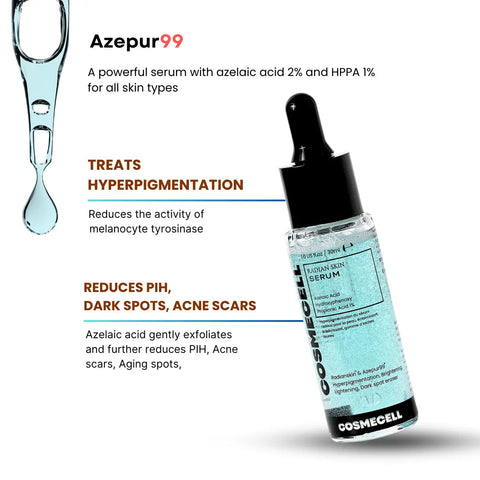 Hyperpigmentation Serum for Dark Spots Eraser and Radiant Skin - Cosmecell