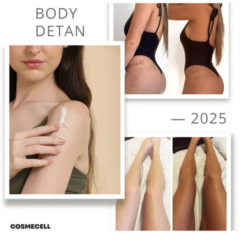 Whitening Body Lotion with Glutathione for Gentle Exfoliation - Cosmecell