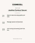 Jawline Contour Serum – how to use, step by step