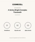 4 Active Bright Complex Facewash – key highlights