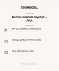 Gentle Cleanser Glycolic + PHA – how to use, step by step