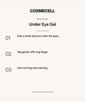 Under Eye Gel – how to use, step by step
