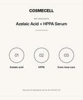 Azelaic Acid + HPPA Serum – key highlights