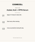Azelaic Acid + HPPA Serum – how to use, step by step