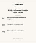 PDRN & Copper Peptide Toner Serum – how to use, step by step