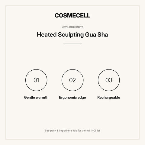 Heated Sculpting Gua Sha – key highlights