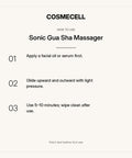 Sonic Gua Sha Massager – how to use, step by step