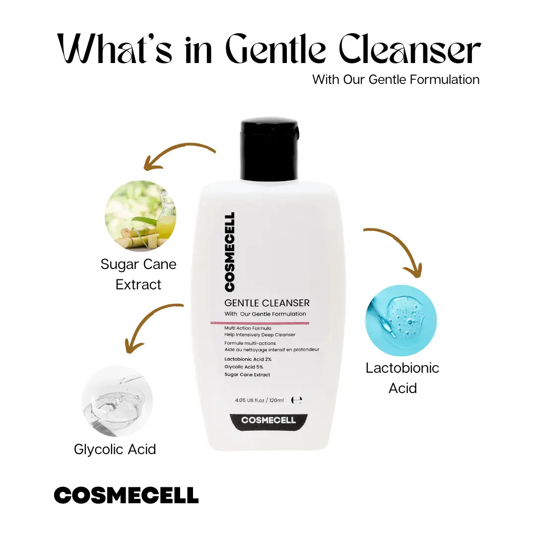 Gentle Deep Cleanser for Intensively Fresh Skin - Cosmecell
