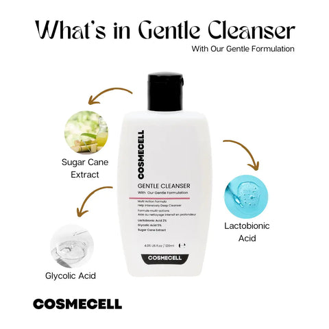 Gentle Deep Cleanser for Intensively Fresh Skin - Cosmecell
