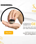 Under Eye Gel for Depuffing, Reducing Wrinkles, and Brightening Dark Circles - Cosmecell