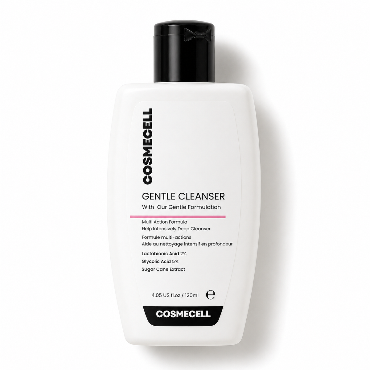 Gentle Cleanser with Glycolic Acid & PHA Hydrating Facewash for Sensitive Skin Cosmecell Cosmecell