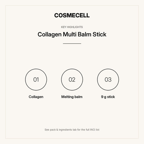 Collagen Multi Balm Stick – key highlights