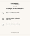 Collagen Multi Balm Stick – how to use, step by step